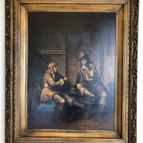 Rene Pretton painting used 58x79