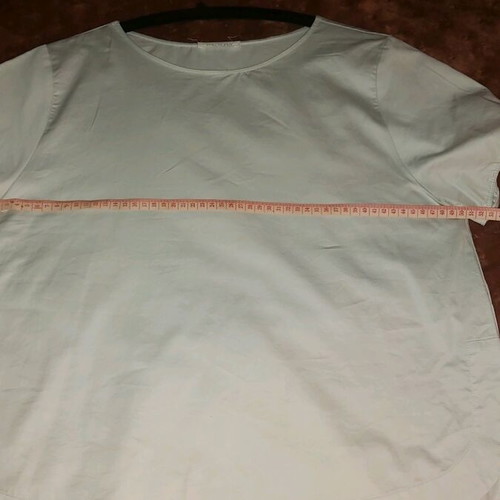 Philosophy blouse medium poplin turquoise like new