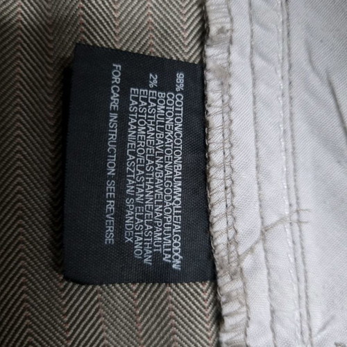 Mexx Fashion women's pants like new, low waist, beige-green shades
