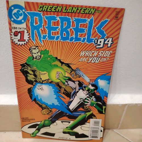 Green Lantern Rebels comic book like new