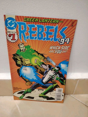 Green Lantern Rebels comic book like new