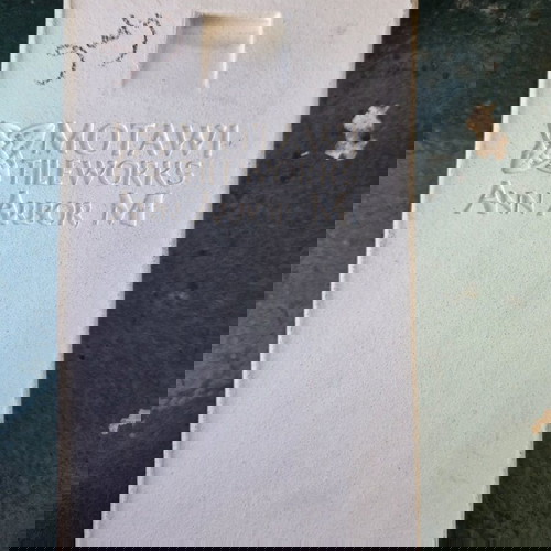 Πλακέτα Motawi Tileworks από την Ann Arbor Michigan Arts and Crafts, σαν καινούργια