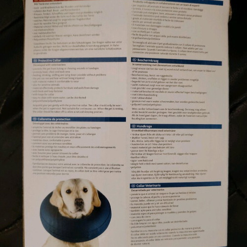 Trixie Elizabethan dog collar size M 40-45cm new