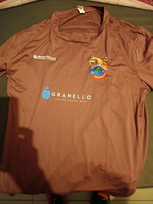 Running shirt half marathon Trikala new, size L