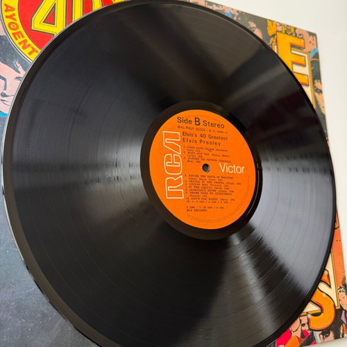 Elvis Presley 40 Greatest Hits 2xLP Greek Edition like new