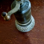 Brass spice mill used
