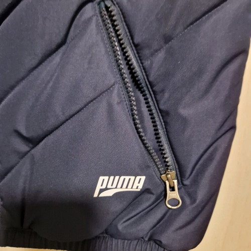 Puma sleeveless jacket blue like new, size S