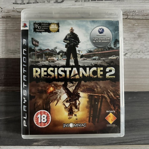 Resistance 2 PS3 used, no manual