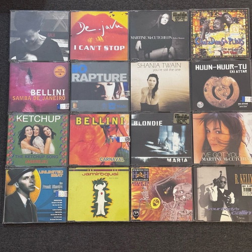 Cd singles like new, pack of 16