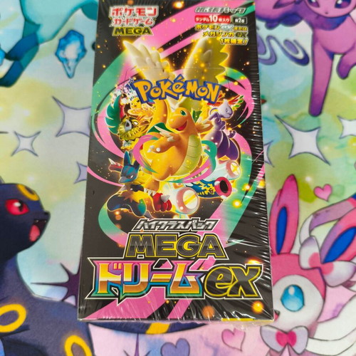 Pokémon TCG Mega Dream ex Booster Box 10 boosters new, Japanese