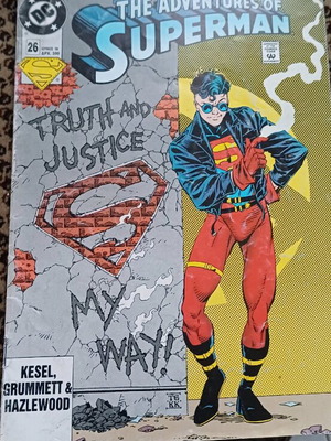 Superman comics used