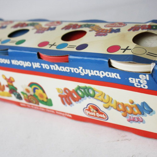 Vintage 80's Play Doh modeling clay set El Greco Kenner