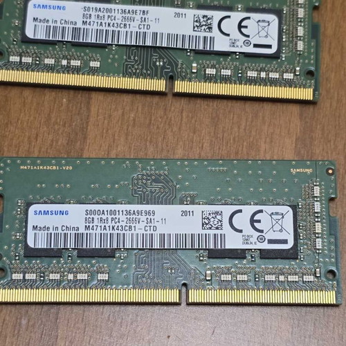 Samsung 2x8GB DDR4 2666MHz SO-DIMM laptop RAM