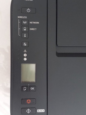 Canon printer used, fully functional without connection cable
