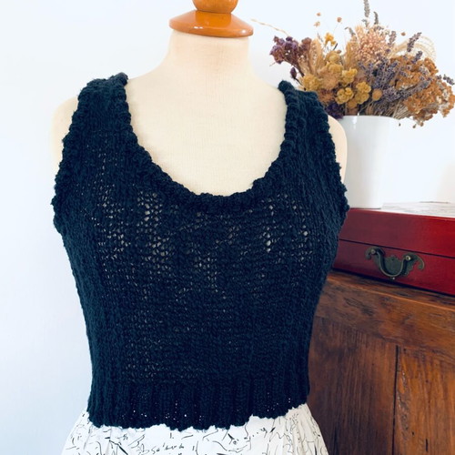 Crop top Ioanna Kourbela new, black, size S