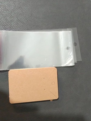 Paper Display Cards for Earrings and Necklaces, Pack of 15, New