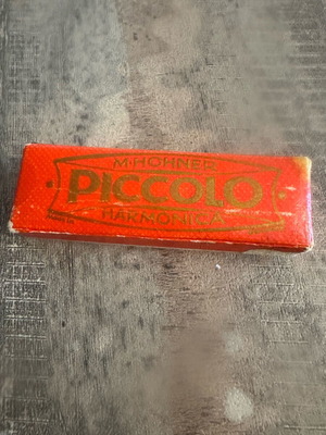 Φυσαρμόνικα Hohner Piccolo μεταχειρισμένη, κατασκευασμένη στη Γερμανία 60s, με θήκη
