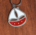 Sailboat keychain like new