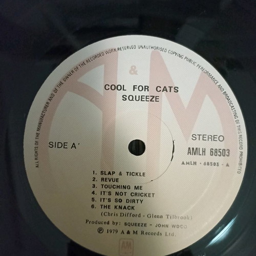Squeeze Cool for Cats LP used