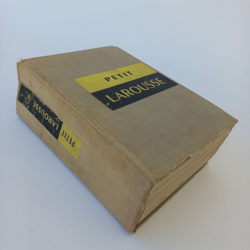 Petit Larousse used encyclopedia 1962, French language