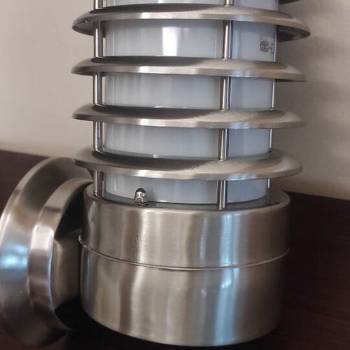 Outdoor wall lamp stainless steel IP44 E27