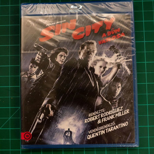 Sin City Blu-Ray new with English and Hungarian subtitles