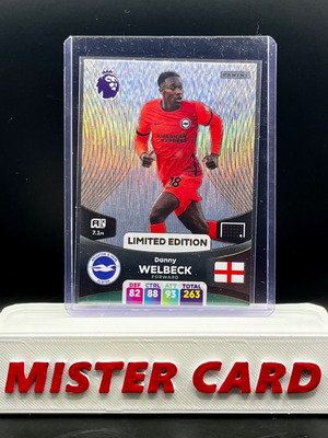 Panini Pr.League 2024 Danny Welbeck Limited Edition употребявана карта