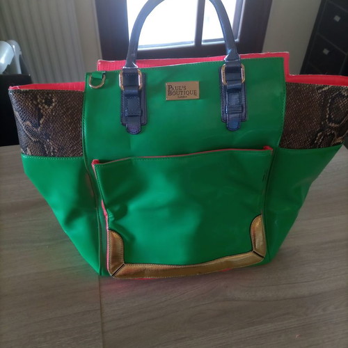 Paul's Boutique limited edition bag used with snakeprint details