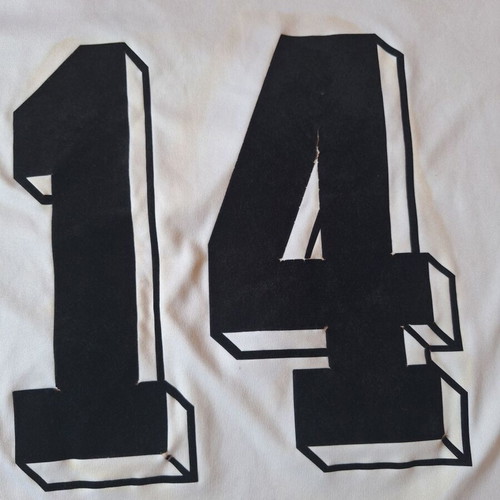 PEC Zwolle Football Shirt Patrick used, number 14, 2013–2015