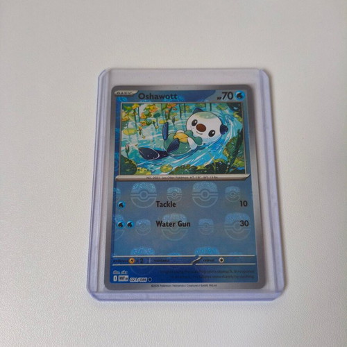 Pokemon Oshawott 021/086 Masterball card new
