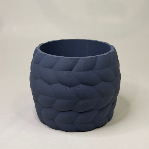 Aura Large 3D Printed Planter with Organic Design new