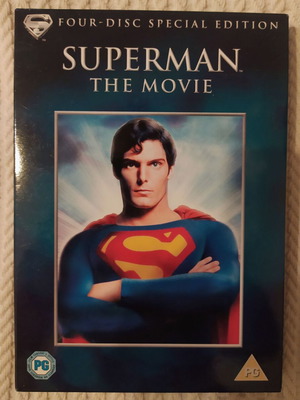 Superman the Movie four-disc DVD set like new with Greek subtitles
