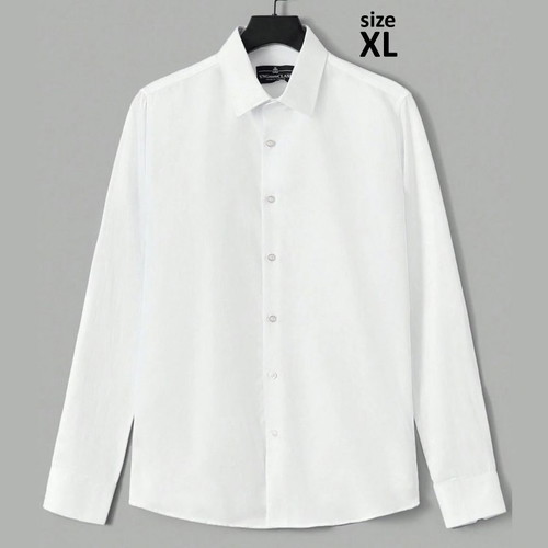 White Slim Fit Shirt XL like new, cotton blend