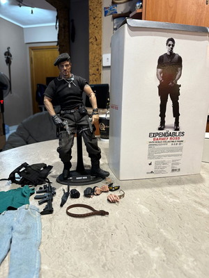 The Expendables Barney Ross figure used, 1/6 scale collectible
