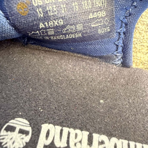 Timberland sandals for boys size 31 used, blue