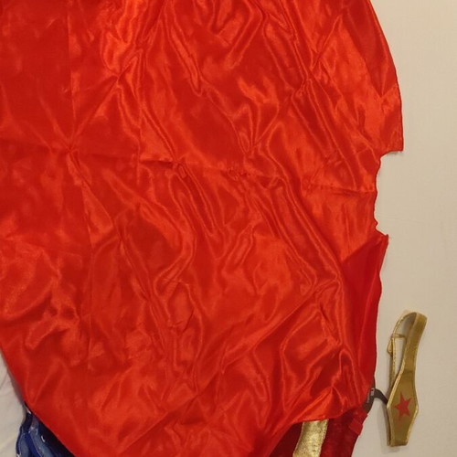Super Girl Carnival Costume for Girl 5-6 Years Used