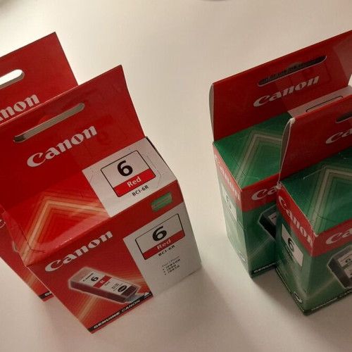 Canon BCI-6 ink cartridges new, pack of 16