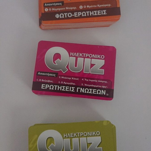 Electronic Quiz board game used