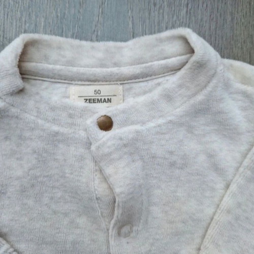 Zeeman baby sleepsuit size 50 newborn