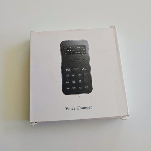 Voice Changer with 12 Voices and 8 Sound Effects, 3.5mm, New