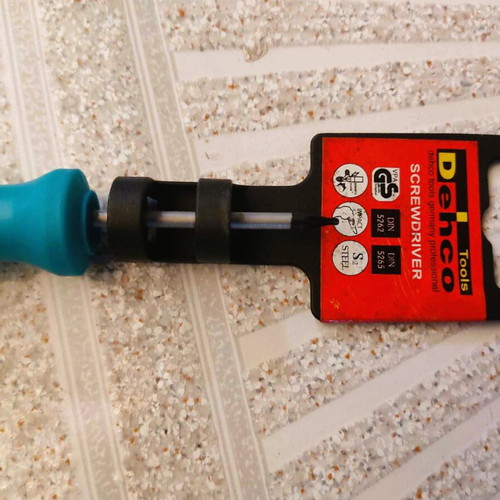 Torx T6 screwdriver from Germany new with anti-slip handle