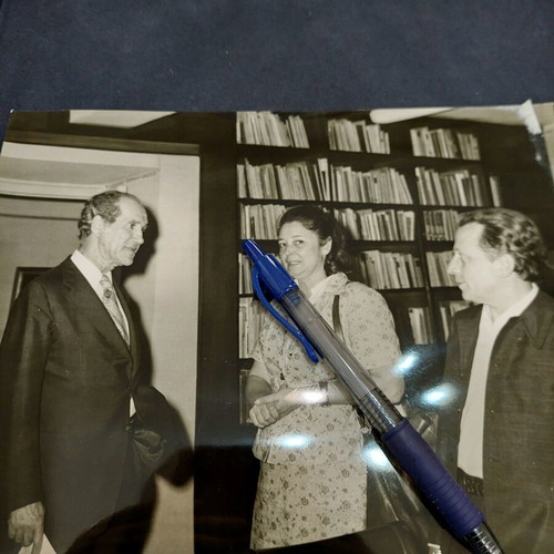 Anna Synodinou collectible black and white photo used