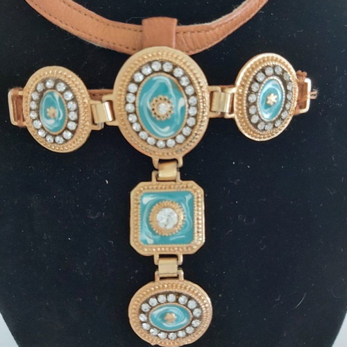 Necklace used, handmade, needs strap replacement