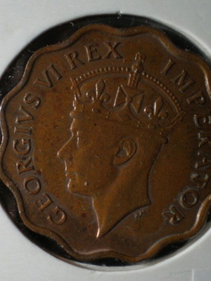 Κυπριακή λύρα 1942 μεταχειρισμένη, 1 πιαστρα