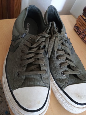 Converse All Star size 45 khaki shoes used