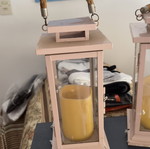 Pink Lanterns Set Medium Size Like New
