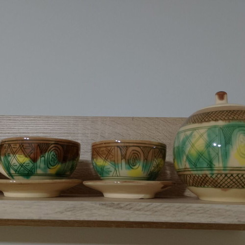 Coca Cola collectible tea and coffee sets with glasses