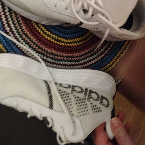 Adidas αθλητικά παπούτσια σαν καινούργιο, νούμερο 48, μαύρο και άσπρο