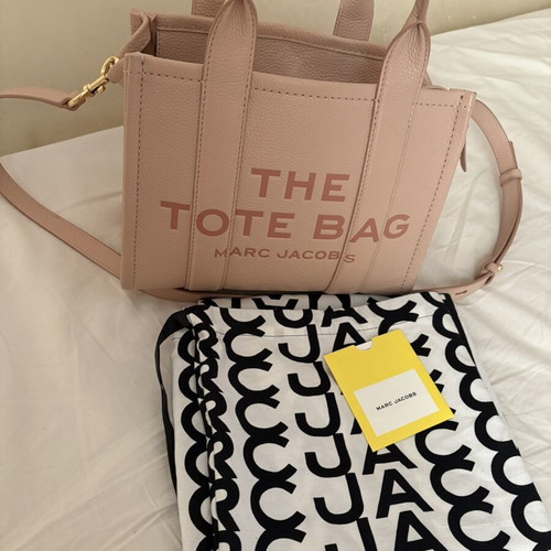 Marc Jacobs tote bag new, small nude pink crossbody