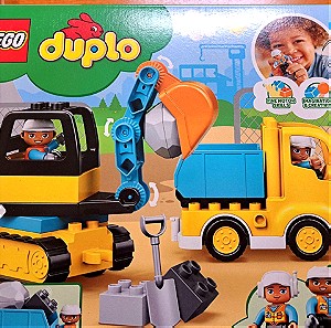 Lego duplo Truck & tracked excavator